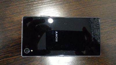 Лот: 6837893. Фото: 1. Sony Xperia Z1 черный б/у. Смартфоны