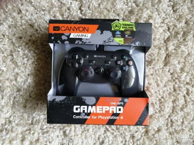 Лот: 13798605. Фото: 1. Геймпад Canyon CND-GP5 проводной... Аксессуары для игровых приставок, консолей, геймпады