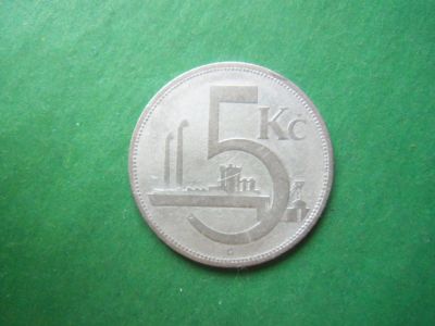 Лот: 18441639. Фото: 1. Чехословакия 5 крон 1929 г. серебро... Европа