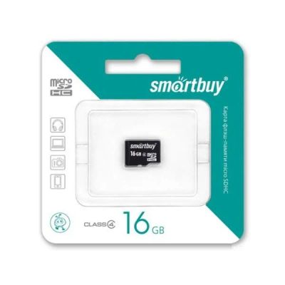 Лот: 11759709. Фото: 1. MicroSD 16 Gb Smart Buy без адаптера. Карты памяти