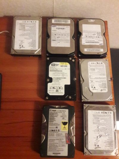 Лот: 11042235. Фото: 1. 7 Жестких дисков HDD. Жёсткие диски (HDD)