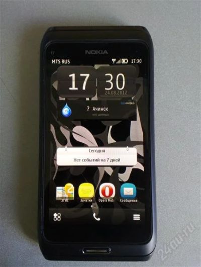 Лот: 2037524. Фото: 1. Продам Nokia E7 Black отличное... Смартфоны