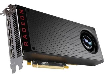 Лот: 10666991. Фото: 1. Видеокарта ASUS RX 480 8 Gb Гарантия. Видеокарты