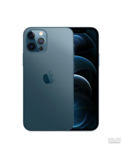 Лот: 17301505. Фото: 1. iPhone 12 Pro 256Gb Pacific Blue... Смартфоны