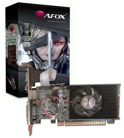 Лот: 25062271. Фото: 1. Видеокарта GeForce GT710 Afox... Видеокарты