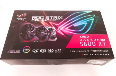 Лот: 16741385. Фото: 1. Asus ROG Strix Radeon RX 5600... Видеокарты
