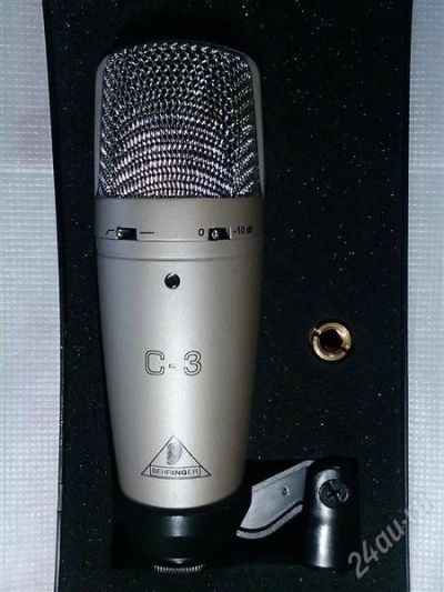 Лот: 798370. Фото: 1. микрофон behringer c3. Студийные микрофоны, радиомикрофоны и радиосистемы
