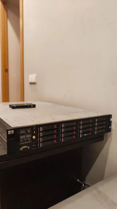 Лот: 21107083. Фото: 1. Сервер hp proliant dl380 g7. Серверы RackMount