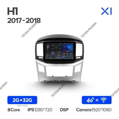 Лот: 20758705. Фото: 1. Магнитола Teyes X1 Hyundai H1... Автомагнитолы