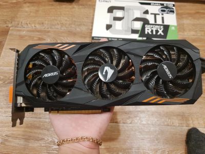 Лот: 16954494. Фото: 1. Gigabyte GTX 1070 Ti AORUS куплена... Видеокарты