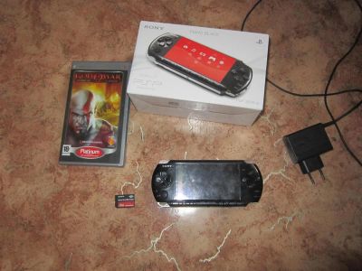 Лот: 3493072. Фото: 1. psp 3008 piano black. Игровые приставки, консоли