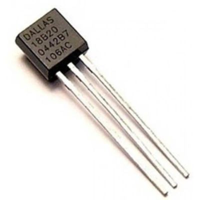 Лот: 7108666. Фото: 1. 1-wire dallas 18b20 датчик температуры. Микросхемы
