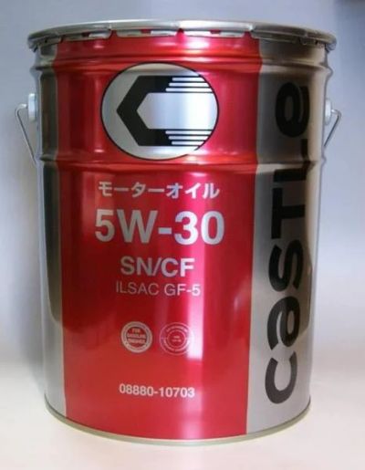 Лот: 6903638. Фото: 1. Toyota Castle Motor Oil SN 5W-30... Масла, жидкости