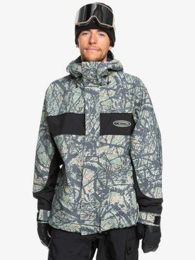 Лот: 25079877. Фото: 1. Куртка утепленная мужская Quiksilver... Легкие куртки, толстовки