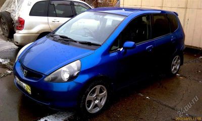 Лот: 2169317. Фото: 1. HONDA FIT, 2004, V-1350, AКПП... Автомобили