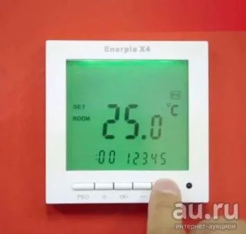 Лот: 15684356. Фото: 1. Терморегулятор Enerpia X4. Тёплый пол