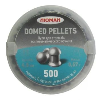 Лот: 7818018. Фото: 1. Пули "Люман" Domed Pellets 0,57... Аксессуары, запчасти