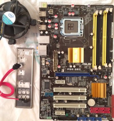 Лот: 12734716. Фото: 1. Материнская плата ASUS P5Q SE2... Материнские платы