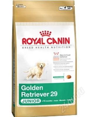 Лот: 1726100. Фото: 1. Royal Canin golden retriever junior... Корма