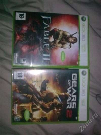 Лот: 1233622. Фото: 1. 2 диска на XBOX цена снижена. Игры для консолей
