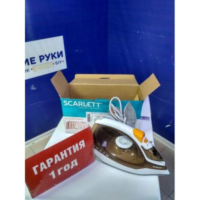 Лот: 25723689. Фото: 1. Утюг SCARLETT SC-SI30K47. Утюги, парогенераторы, отпариватели