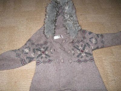 Лот: 2475459. Фото: 1. Кофта-пальто ZARA 350 руб. Свитера, худи, толстовки