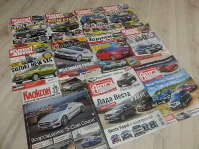 Лот: 7330910. Фото: 1. Автомобильные журналы, 11 штук... Автомобили