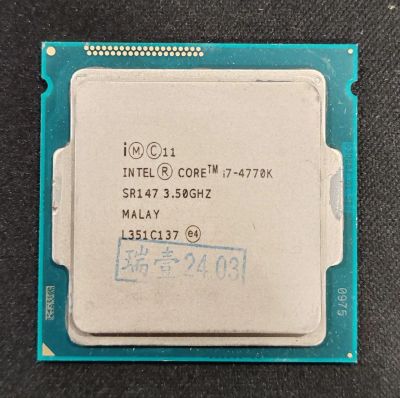Лот: 25396482. Фото: 1. Процессор Intel Core i7-4770K... Процессоры