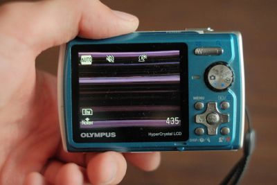 Лот: 10217899. Фото: 1. Неисправный фотоаппарат Olympus... Цифровые компактные