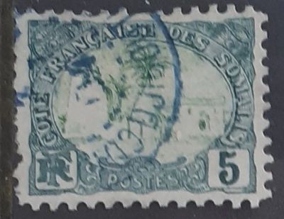 Лот: 25052470. Фото: 1. Марка. Фр. Сомали. 1902 г. Марки