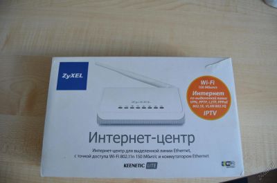 Лот: 5725395. Фото: 1. роутер Wi-Fi zyxel keenetic ,обмен. Маршрутизаторы (роутеры)