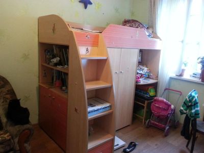 Лот: 3093946. Фото: 1. «Радуга» модульная мебель для... Детские кровати и кроватки