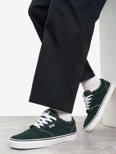 Лот: 24287036. Фото: 1. Кеды мужские Vans Atwood, Зеленый. Кеды, кроссовки, слипоны