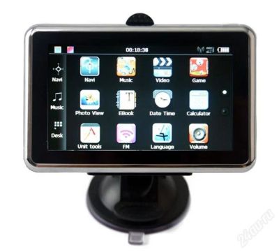 Лот: 2319408. Фото: 1. 5" навигатор 4gb, 128 озу, av-in... GPS-навигаторы