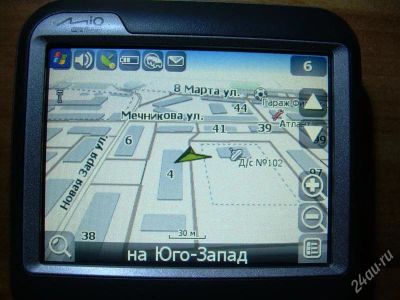 Лот: 744564. Фото: 1. GPS Автонавигатор Mio C220 rev... GPS-навигаторы