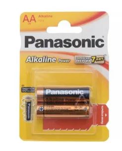 Лот: 20836709. Фото: 1. Батарейки Panasonic LR 6 Alkaline... Батарейки, аккумуляторы, элементы питания