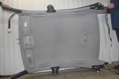 Лот: 11411726. Фото: 1. Обшивка крыши в сборе Lexus IS250... Салон
