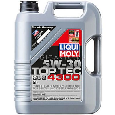 Лот: 12307974. Фото: 1. Liqui Moly Top Tec 4300, 5W- 30... Масла, жидкости