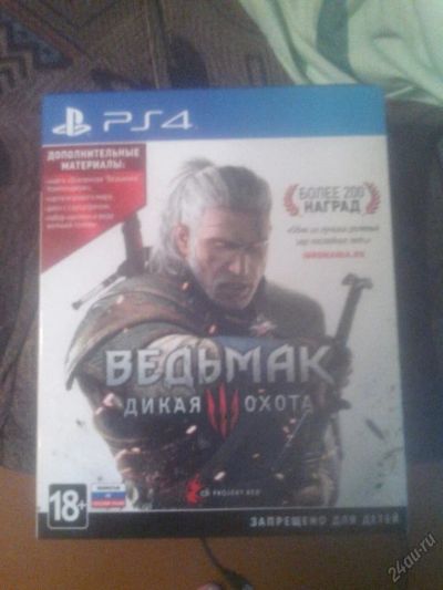Лот: 7269292. Фото: 1. Диск ps4 Ведьмак 3. Только обмен. Игры для консолей