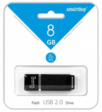 Лот: 6181353. Фото: 1. 8GB USB Flash, Smart Buy Quartz... USB-флеш карты