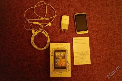 Лот: 2550544. Фото: 1. HTC WILDFIRE S White. Смартфоны