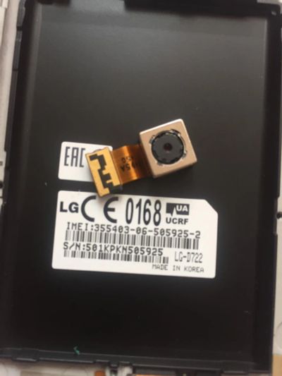 Лот: 7789160. Фото: 1. камера задняя Смартфон lg g3 s... Видео- и фотокамеры