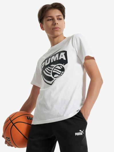 Лот: 24876172. Фото: 1. Футболка для мальчиков PUMA Basketball... Другое (спортивная одежда)