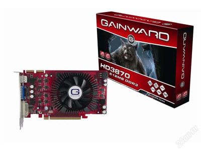 Лот: 1194069. Фото: 1. Gainward Radeon HD 3850 512mb... Видеокарты