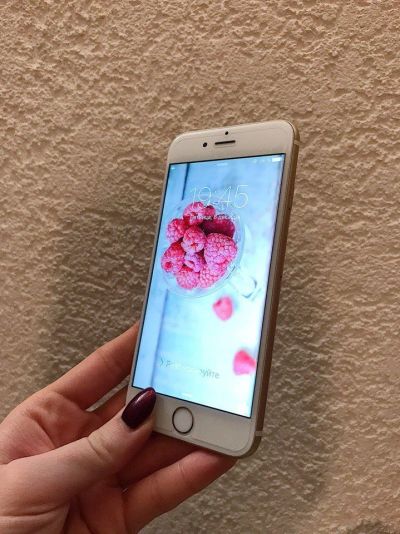 Лот: 10742328. Фото: 1. Apple iPhone 6 Gold 16Gb РСТ. Смартфоны