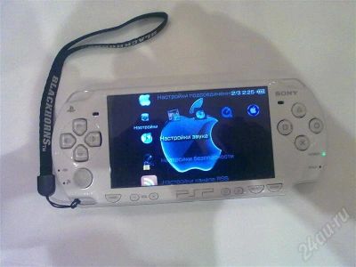 Лот: 575883. Фото: 1. sony PSP slim white(белая) 2008. Игровые приставки, консоли