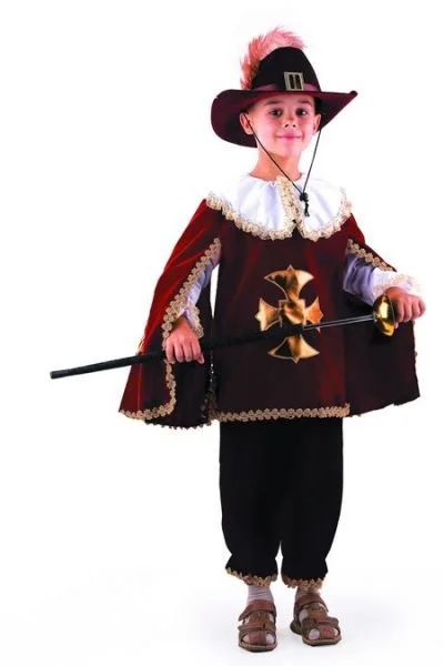 Лот: 6497397. Фото: 1. костюм мушкетера. Детские карнавальные, праздничные костюмы