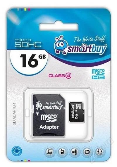 Лот: 2753733. Фото: 1. Карта памяти Smartbuy MiсroSDHC... Карты памяти