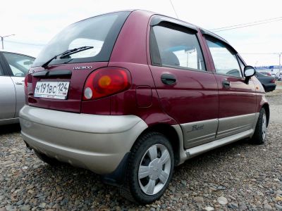 Лот: 4001495. Фото: 1. Daewoo Matiz 2010 МКПП бордовый-металлик. Автомобили