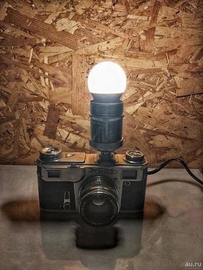 Лот: 18258137. Фото: 1. Светильник loft подарок фотографу... Лампочки